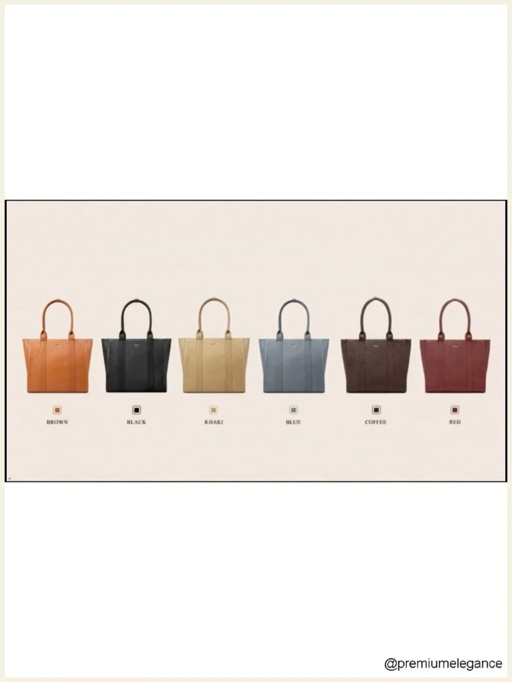 Full-Grain Pebbled Genuine Leather Work Tote, 15.6